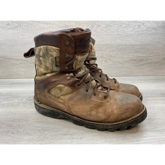 Danner Gore-Tex 400G Insulated Hunting Boots Men's Brown Camo Vibram Sole